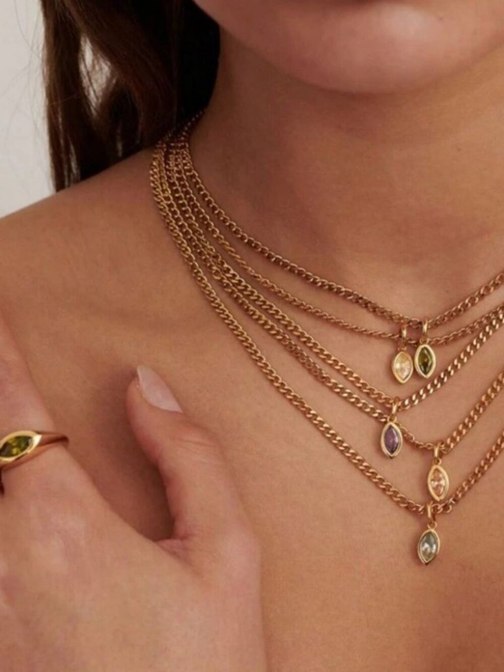 Greendiamondnecklace1319